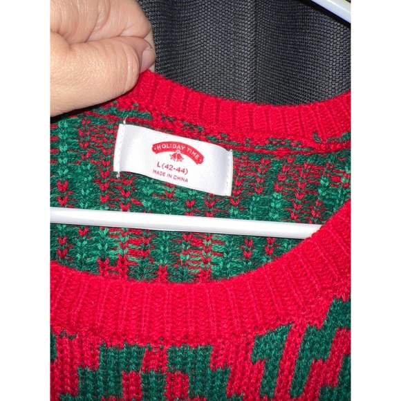 Ugly Christmas Sweater Xmas Size Large - Picture 2 of 3
